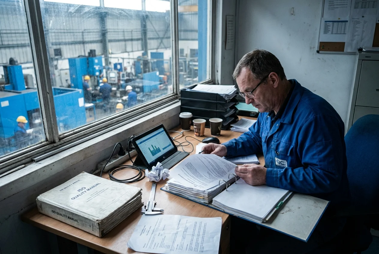 ISO 9001 certification for the alarm device factory