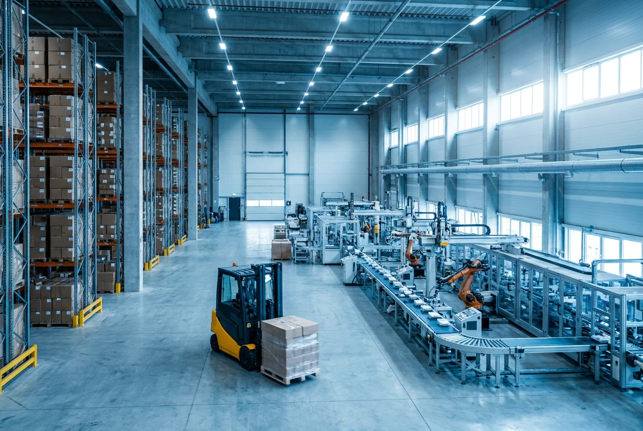 Consolidated 8000 square meter safety device plant