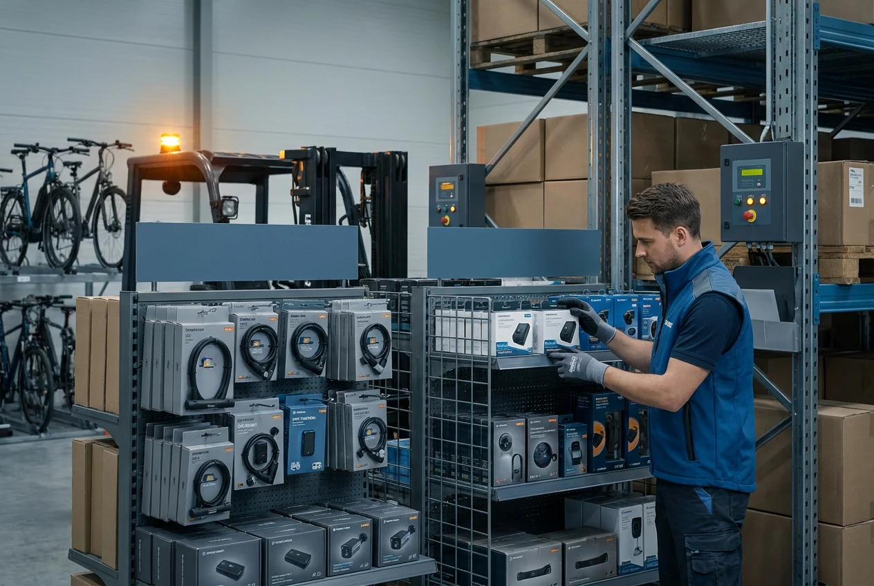 Bike-accessory wholesalers and cycle-store chains stocking a security range