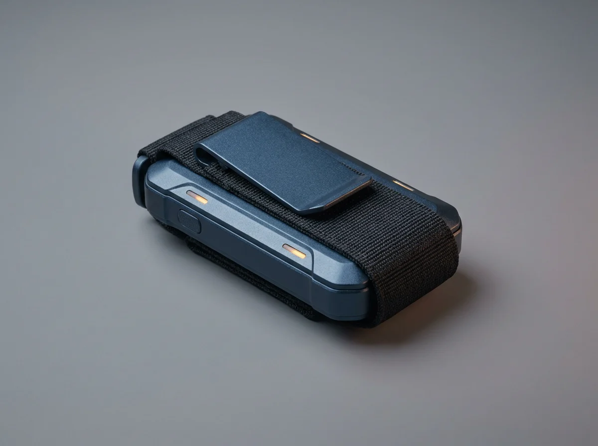 Clip-on runner and cyclist ultrasonic dog repeller for a loose dog met mid-route
