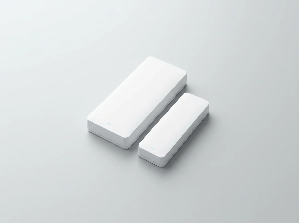 Door and window magnetic contact sensor beauty shot