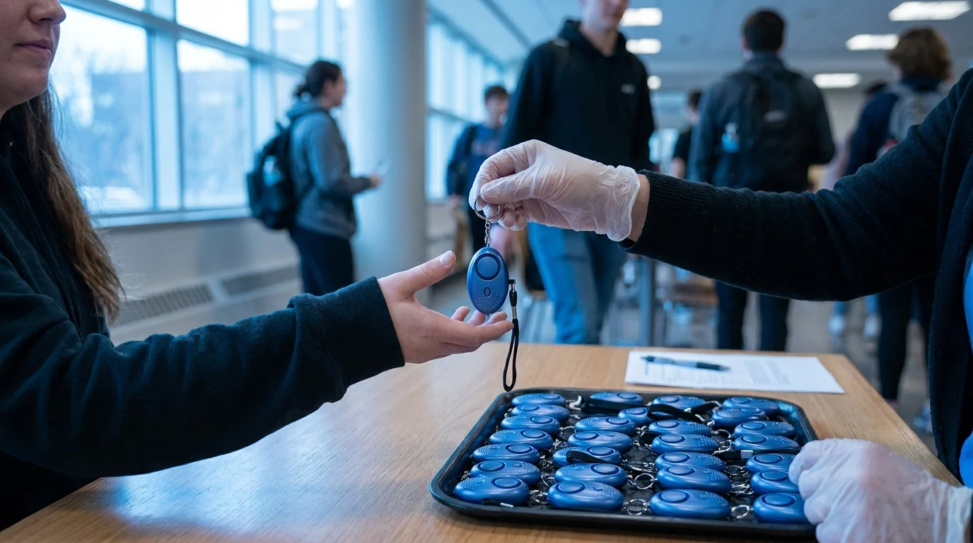 Promotional and institutional personal alarm buyers