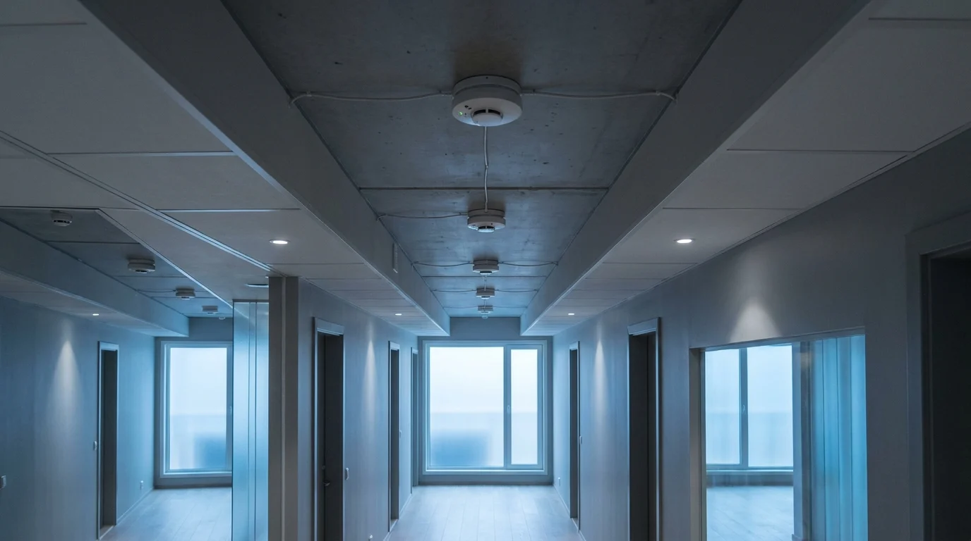 Interconnected smoke detectors for property and institutional buyers